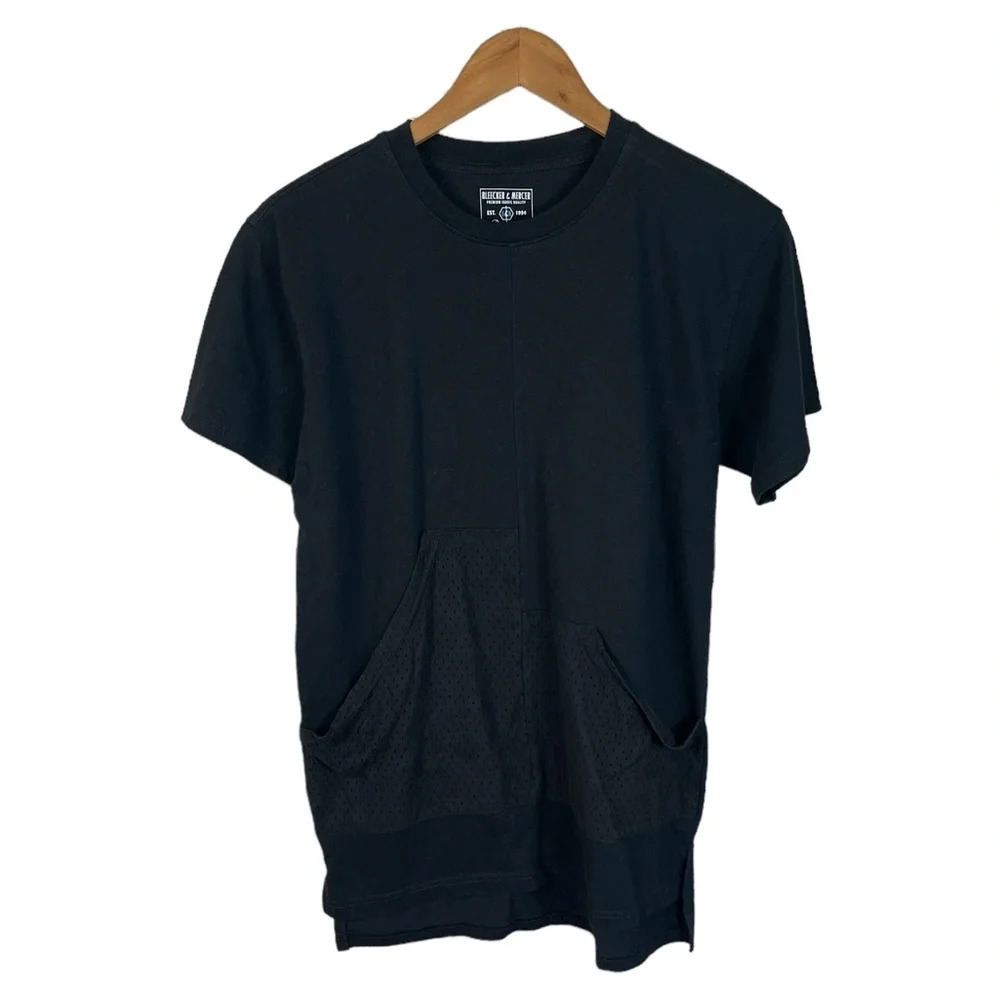 TS909 Men’s Bleeker & Mercer Asymmetrical Pocket Streetwear T Shirt M